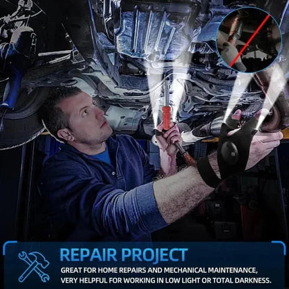 🔥HOT SALE NOW 49% OFF🔥Hands-Free LED Half Finger Gloves