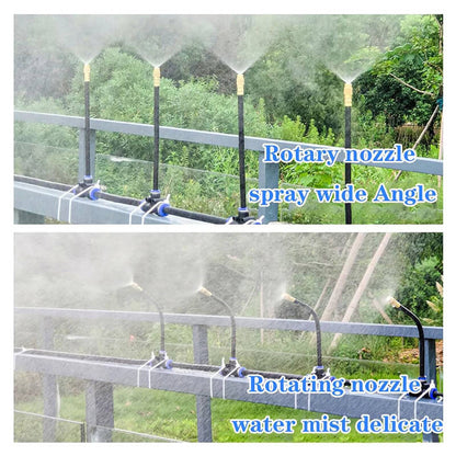 Drip   Irrigation   Kit   with   360°   Flexible   Hose