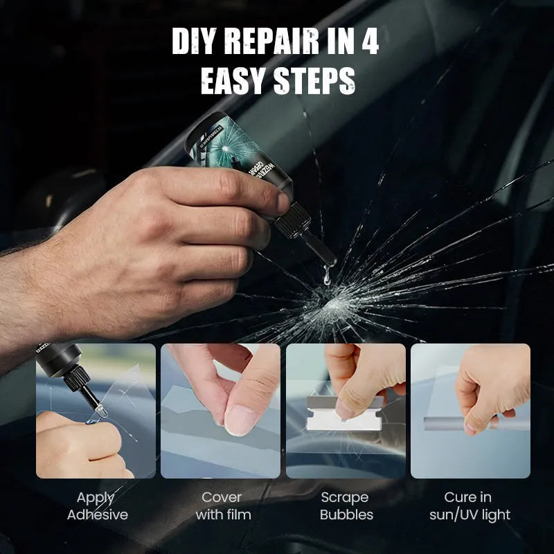 🔥LAST DAY 49% OFF🔥2026 New Car Windshield Crack Repair Fluid