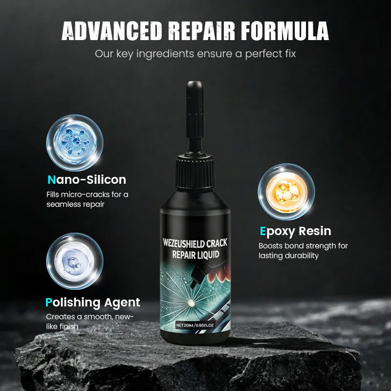 🔥LAST DAY 49% OFF🔥2026 New Car Windshield Crack Repair Fluid
