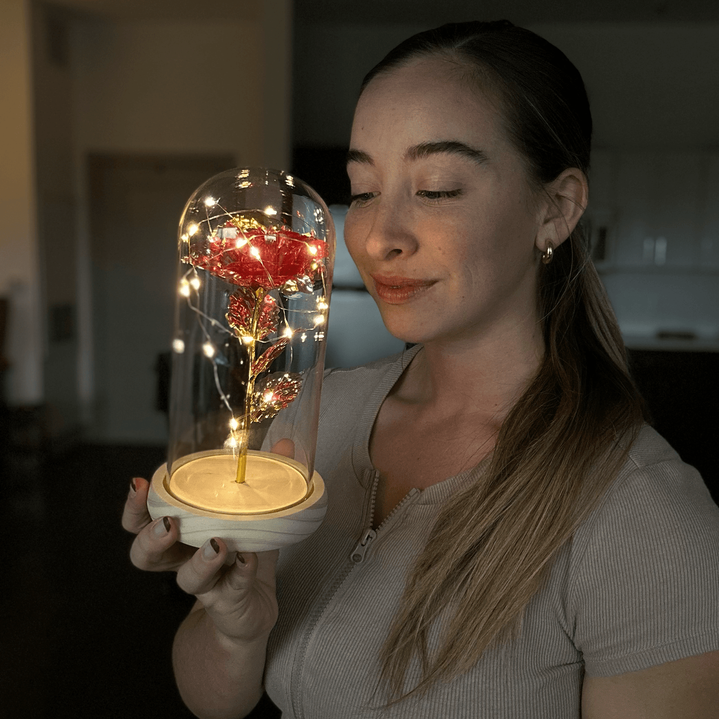 Enchanted Sparkly Rose®