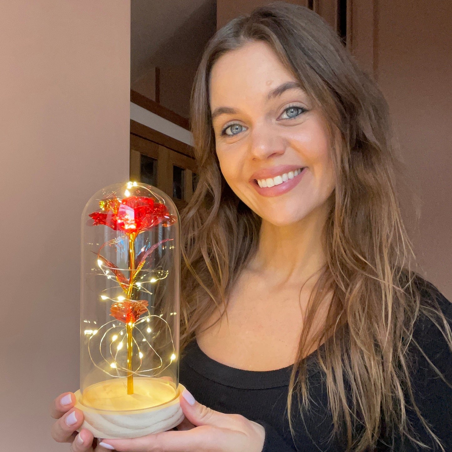 Enchanted Sparkly Rose®