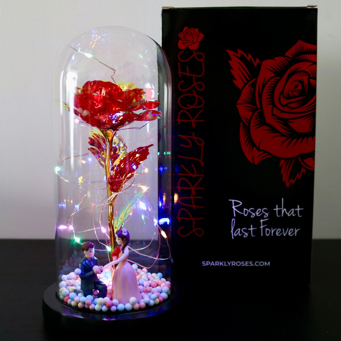Enchanted Sparkly Rose®